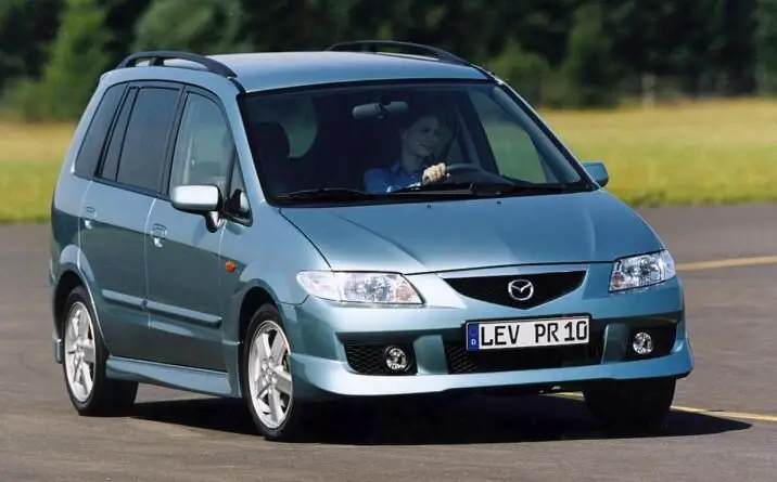 Mazda Premacy (1999-2005) - Belegung Sicherungskasten und Relais