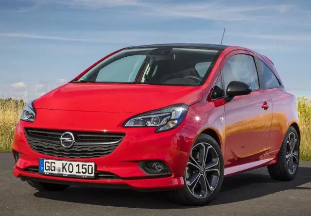Opel Corsa E (2015) - Belegung Sicherungskasten und Relais