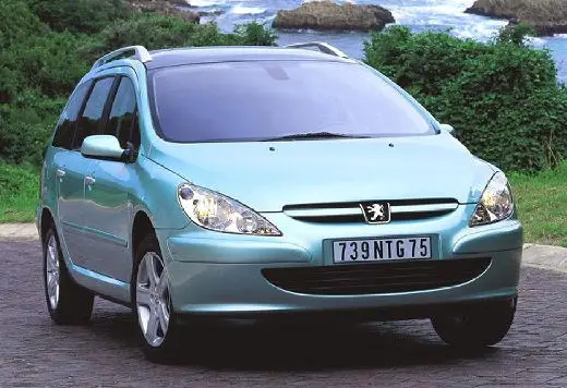Peugeot 307 (2002) - Belegung Sicherungskasten und Relais